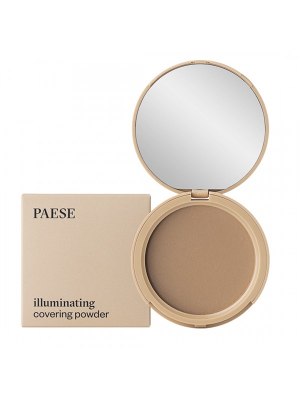 PAESE kompaktinė pudra "Illuminating & covering", 3C