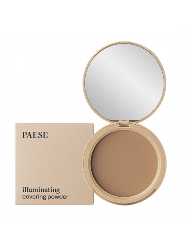 PAESE kompaktinė pudra "Illuminating & covering", 4C